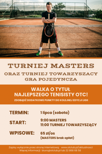 TURNIEJ MASTERS 2022/2023!